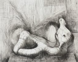 Henry Moore; Reclining Figure