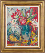 Irma Stern; Fire Lilies (Still Life with Amaryllis)