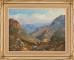 Gabriel de Jongh; Valley Landscape