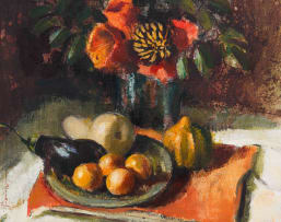 Irmin Henkel; Still Life with Fruit