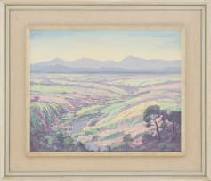 Jacob Hendrik Pierneef; Die Levuvu (sic) Rivier, Naby Louis Trichardt, Northern Transvaal