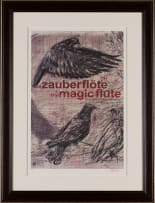 William Kentridge; The Magic Flute, poster