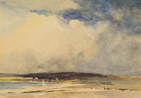 Sir William Russell Flint; Coastal Scene