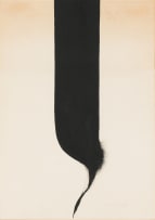 Claude van Lingen; Untitled (Abstract in Black)