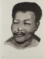 Marlene Dumas; Portrait of a Young Nelson Mandela