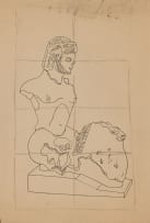 Alexis Preller; Sketch for Wounded Sculpture