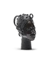 André Naudé; Couture Nouvelle Painting; Couture Nouvelle Print; Benin Head I; Benin Head II, four