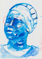 Nelson Makamo; Figure with Glasses and Hat