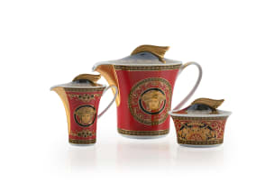 Gianni Versace - Rosenthal GmbH; 'Medusa' porcelain tea service, 20th century