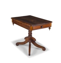 Cape stinkwood pedestal table, 19th century