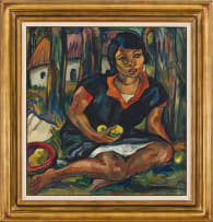 Irma Stern; Cape Girl with Fruit