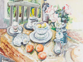 Erica Berry; Still Life Breakfast Table