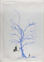 Abe Opperman; Figure Beneath a Tree