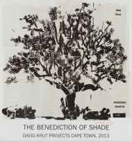 William Kentridge; The Benediction of Shade, Poster