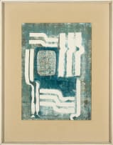 Bettie Cilliers-Barnard; Abstract Green Composition
