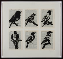 William Kentridge; Universal Archive (Six Birds)