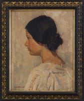 Frans Oerder; Woman in Profile