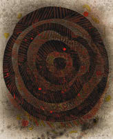 Christo Coetzee; Circular Abstract Composition