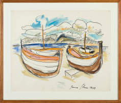 Irma Stern; Boats