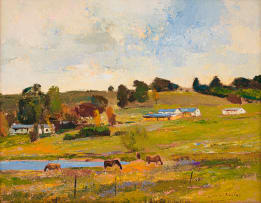 Errol Boyley; Farm with Horses