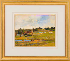 Errol Boyley; Farm with Horses