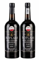 Boplaas Family Vineyards; Cape Vintage Reserve; 2008; 2 (1 x 2); 750ml