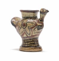 Rorke's Drift; Bird vase with incised decoration