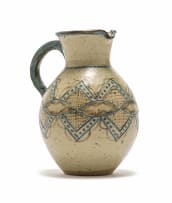 Euriel Damann; Jug with incised pattern and decoration