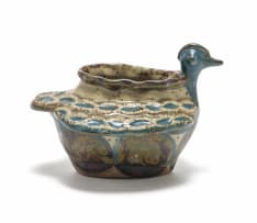 Elizabeth Mbatha; Bird vessel with relief decoration