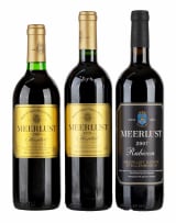 Meerlust; Collection; 1989, 1997, 2007; 3 (1 x 3); 750ml