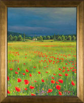 Andrew Cooper; Poppies in a Meadow