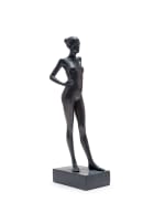 Anton Momberg; Girl Standing, Hands on Hips, Left Leg Forward