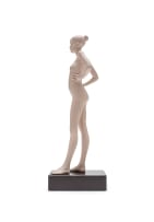 Anton Momberg; Girl Standing, Hands on Hips, Left Leg Forward