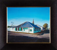 Clare Menck; Green house and Church Steeple, Fraserburg