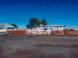 Clare Menck; House with Green Roof, Fraserburg II; Old Prison, Fraserburg II, two