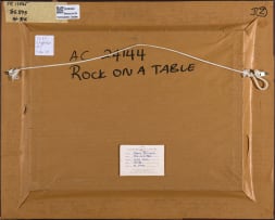 Tadeusz Jaroszynski; Rock on a Table; Rock on Green, two