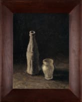 Walter Meyer; Still Life with Coke Bottle and Glass