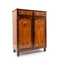 A Cape camphorwood and stinkwood jonkmanskas, 19th century