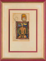 Alexis Preller; Male Nude; Male Nude Study, two