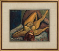 Alexis Preller; Reclining Nude