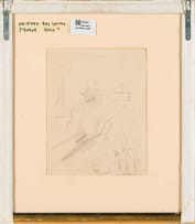 Alexis Preller; Nude Studies (recto); Still Life with Plants (verso)