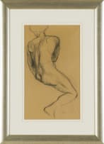 Maud Sumner; Male Nude Sketch