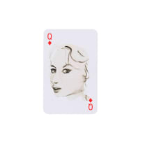 Marlene Dumas and Andries Botha; Dangerous Women Defeated Men, set of playing cards