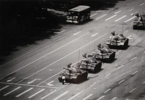 Stuart Franklin; The Tank Man, Tiananmen Square, Beijing, China. June 4, 1989