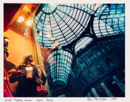 Obie Oberholzer; Covered Shopping Arcade. Naples. Italy.