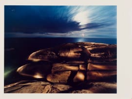 Obie Oberholzer; Landscape with Boulders and Ocean
