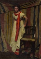 Harrington Mann; Woman in an Interior