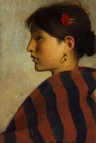 Harrington Mann; Portrait of a Woman in Profile