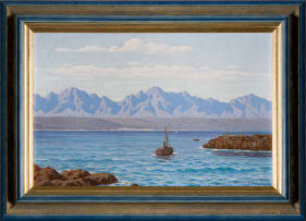 Jan Ernst Abraham Volschenk; Sea And Mountain, Mossel Bay