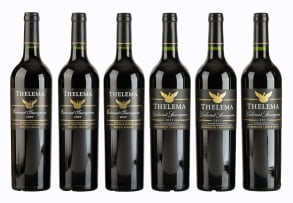 Thelema; Cabernet Sauvignon; 2009, 2011; 6 (2 x 3); 750ml